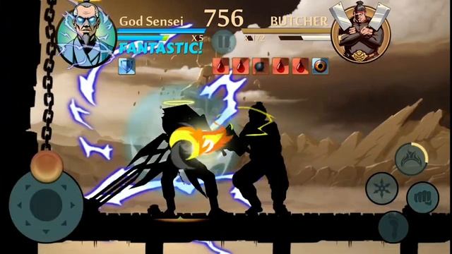 God Sensei Shadow Fight 2 Android/IOS Gameplay смотреть онлайн