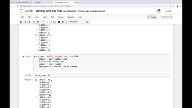 How to Open & Read csv Files in Python || Python Tutorial YouTube смотреть онлайн