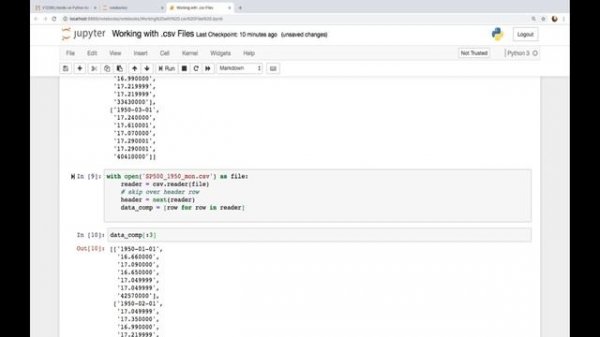 How to Open & Read csv Files in Python || Python Tutorial YouTube