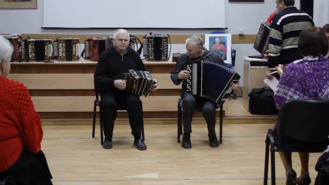 гармонь, на юбилее у Олега Аристархова 2016г.- видео 012 смотреть онлайн