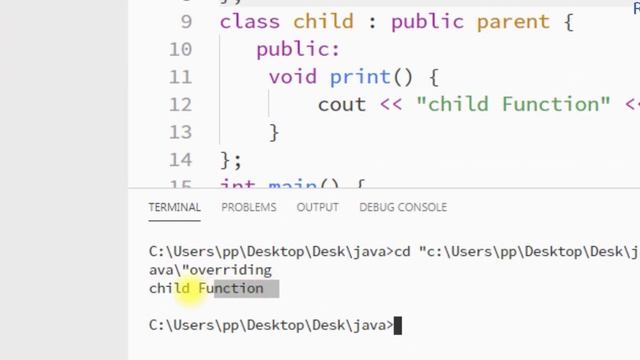 @101 Function Overriding in C++ | Runtime Polymorphism смотреть онлайн