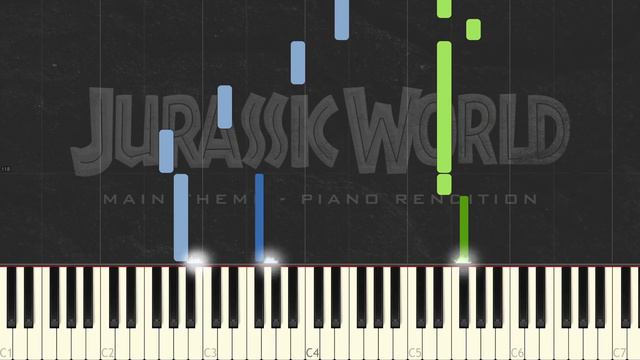 Jurassic Park / World Theme - Extended Piano Medley | Piano Tutorial смотреть онлайн