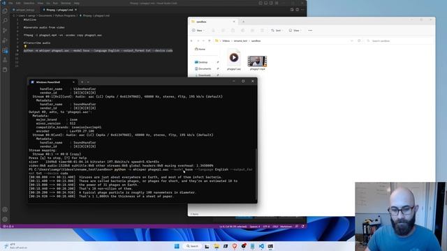 Automated Video File Naming with Python and AI | Whisper & ChatGPT смотреть онлайн