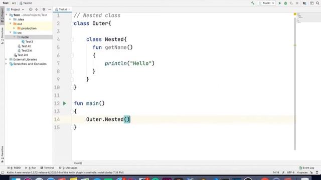 Advance kotlin Nested class in hindi - part -34 смотреть онлайн