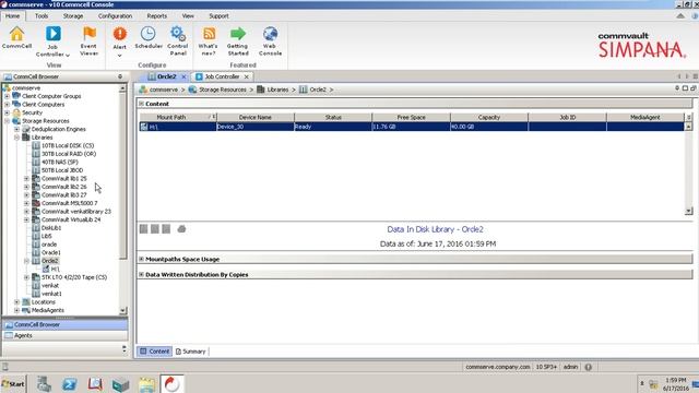 How To Create Backup Job and Restore job In Simpana Commvault 10 смотреть онлайн