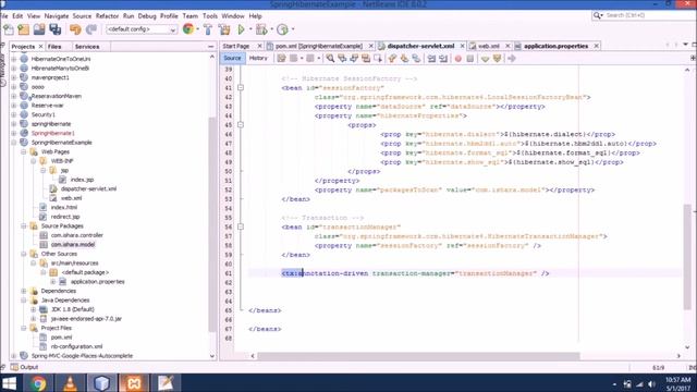 Spring MVC and Hibernate Integration Tutorial - Configuration and Example - Maven смотреть онлайн