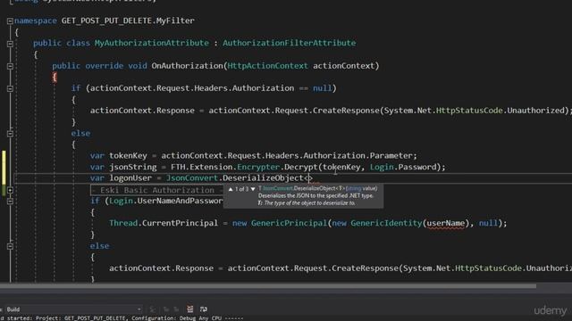10 - Custom Token Authentication смотреть онлайн