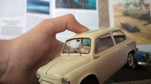 Обзор модели 1/24 ЗАЗ-965А «Запопорожец» Hachette Легендарные советские автомобили