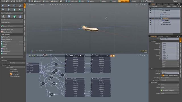 Modo: Процедурное моделирование. Procedural Modeling In Modo.