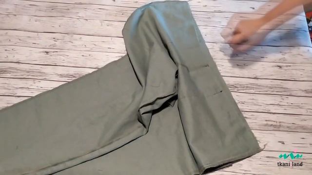Брюки - джогеры из конопляной ткани смотреть онлайн