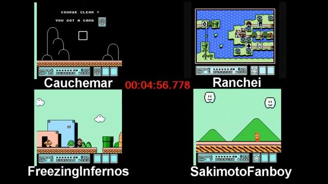 LPF Super Mario Brothers 3 Race | Round 4, Group 1 смотреть онлайн
