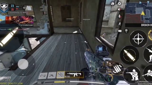 COD MOBILE - MVP - FRONTLINE CRASH GAMEPLAY - M13 - MIL SIM DARK COVENANT BRUTE смотреть онлайн