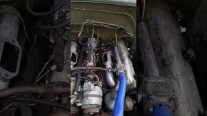 ЗИЛ 130 с двигателем ямз (лезем в двигатель )