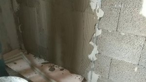 Штукатурка керамзитобетонных блоков!!!