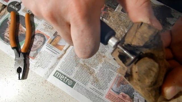 Резьба по дереву ореху бор - фрезами. Первый опыт смотреть онлайн