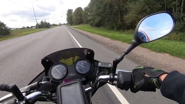 Yamaha ybr 125 (ёбрик) Сочетает приятное с полезным. смотреть онлайн