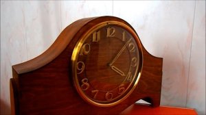 Обзор настольных часов с боем "Весна" СССР.