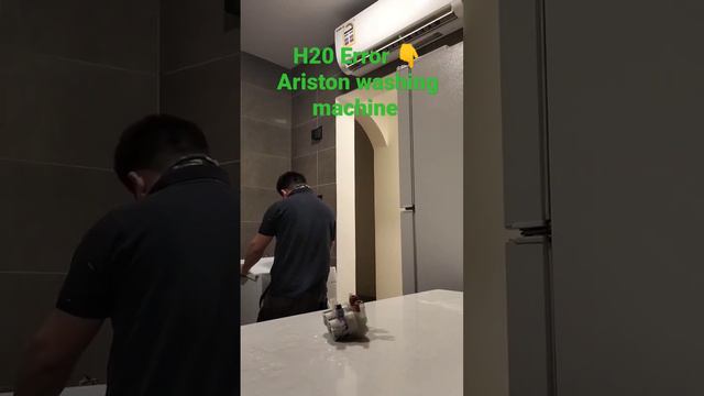 How to fix the ariston washing machine H20 Error👇 will appear H20 error when the spinning time🤔 смотреть онлайн