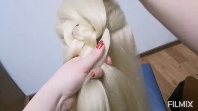 Пятипрядная коса смотреть онлайн