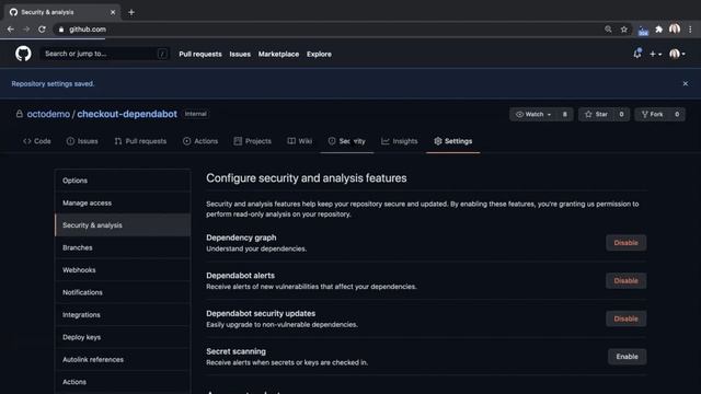 Dependabot alerts for a given vulnerability - GitHub Checkout смотреть онлайн