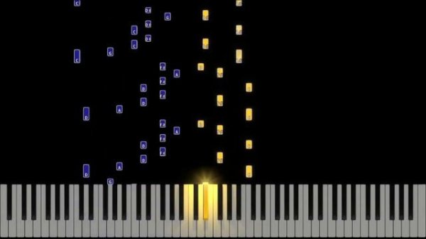French Fuse Rain Fuse piano music ,piano,synthesia,Practice song,Piano Tutorial ,teaching,child