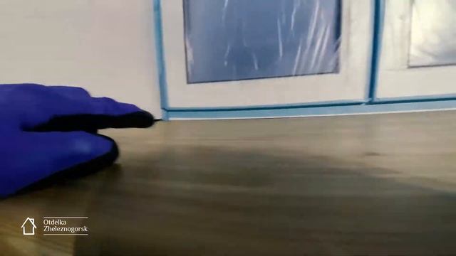 Установка подоконника ( массив лиственницы ) смотреть онлайн