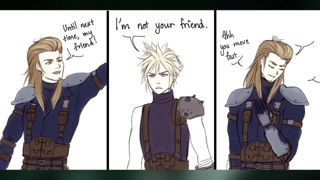 Final fantasy 7: "I'm Not Your Friend" (Fan Comic Dub) смотреть онлайн