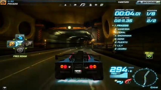 NFS World: McLaren F1 "Elite" - Campus interchange single player race 4:19.10 смотреть онлайн