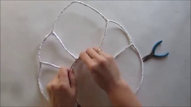 Кокошник. 1 часть. Каркас из проволоки / DIY смотреть онлайн