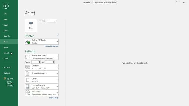 105 UNIT 7 Excel FILE TAB
