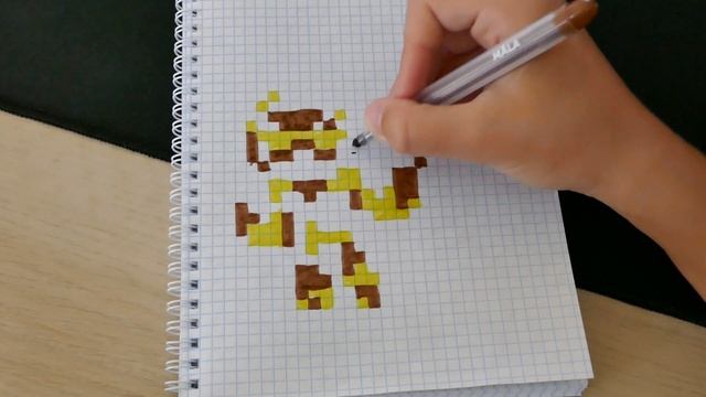 ЗЕВС БРОК по КЛЕТОЧКАМ - how to draw / pixel art смотреть онлайн