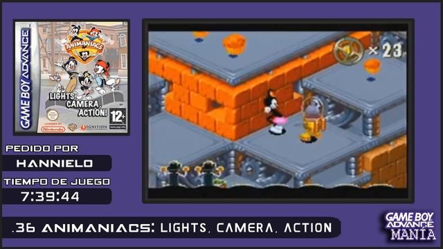 Animaniacs: Lights, Camera, Action! | GBA Mania #49 - Micro reseña смотреть онлайн