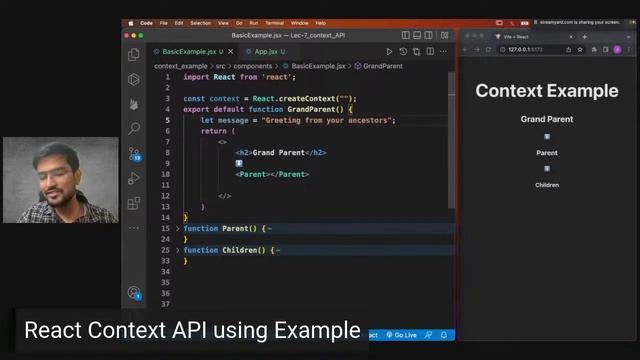What is Context API in React? | Explained | React JS Complete Course 2023 | Code with Scaler смотреть онлайн