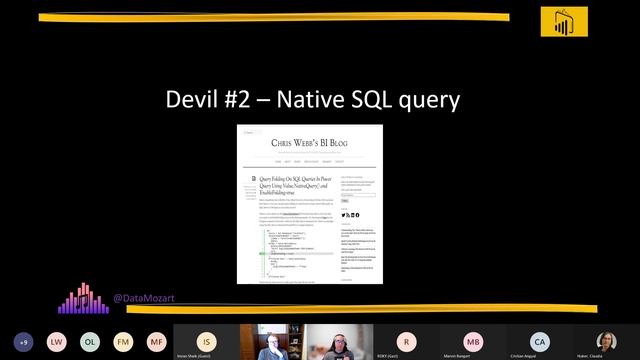 Power BI UG Cologne 20220222 Fold on tight - what is a Query folding and why should I care? смотреть онлайн