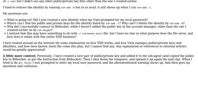 Unix & Linux: "Permanently added the RSA host key" what does it mean? смотреть онлайн