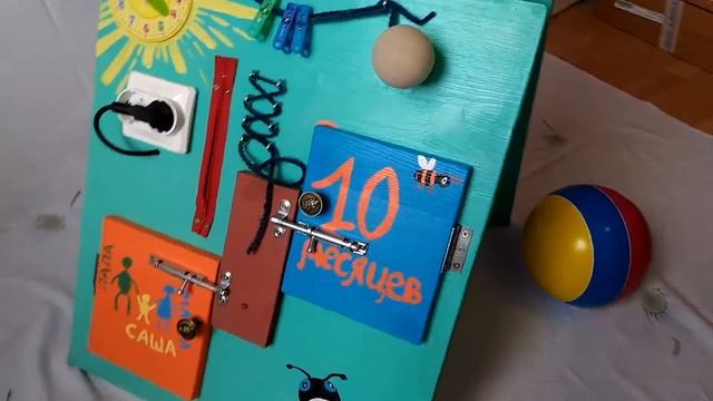 Бизиборд по мотивам сказки - колобок