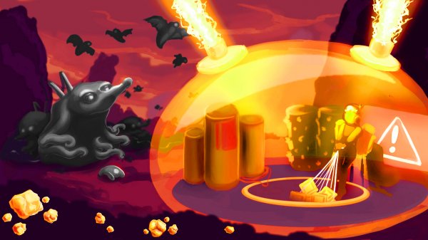 ДОЛБЯЩИЙ В ЛАБИРИНТЕ ► Dome Keeper |4|