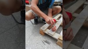 Пневмомолоток наладонный нейлер Pegas