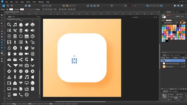 Music App Icon Design in Affinity Designer смотреть онлайн