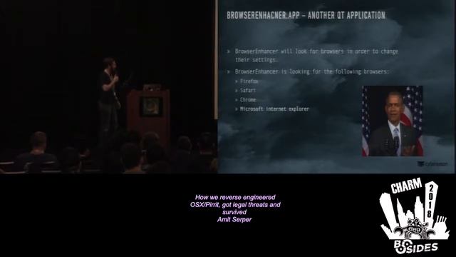 BSidesCharm - 2018 - How we reverse engineered OSX/Pirrit, got legal threats and survived смотреть онлайн