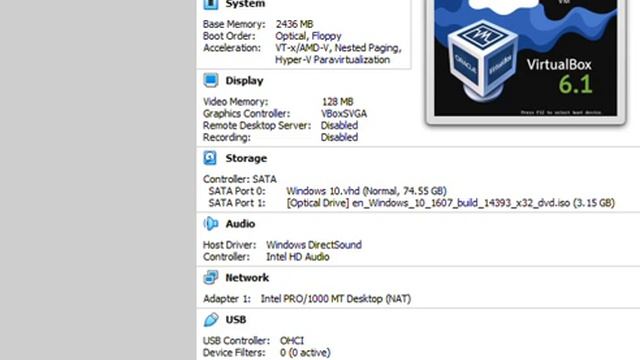 Oracle VM VirtualBox Manager 2022 смотреть онлайн
