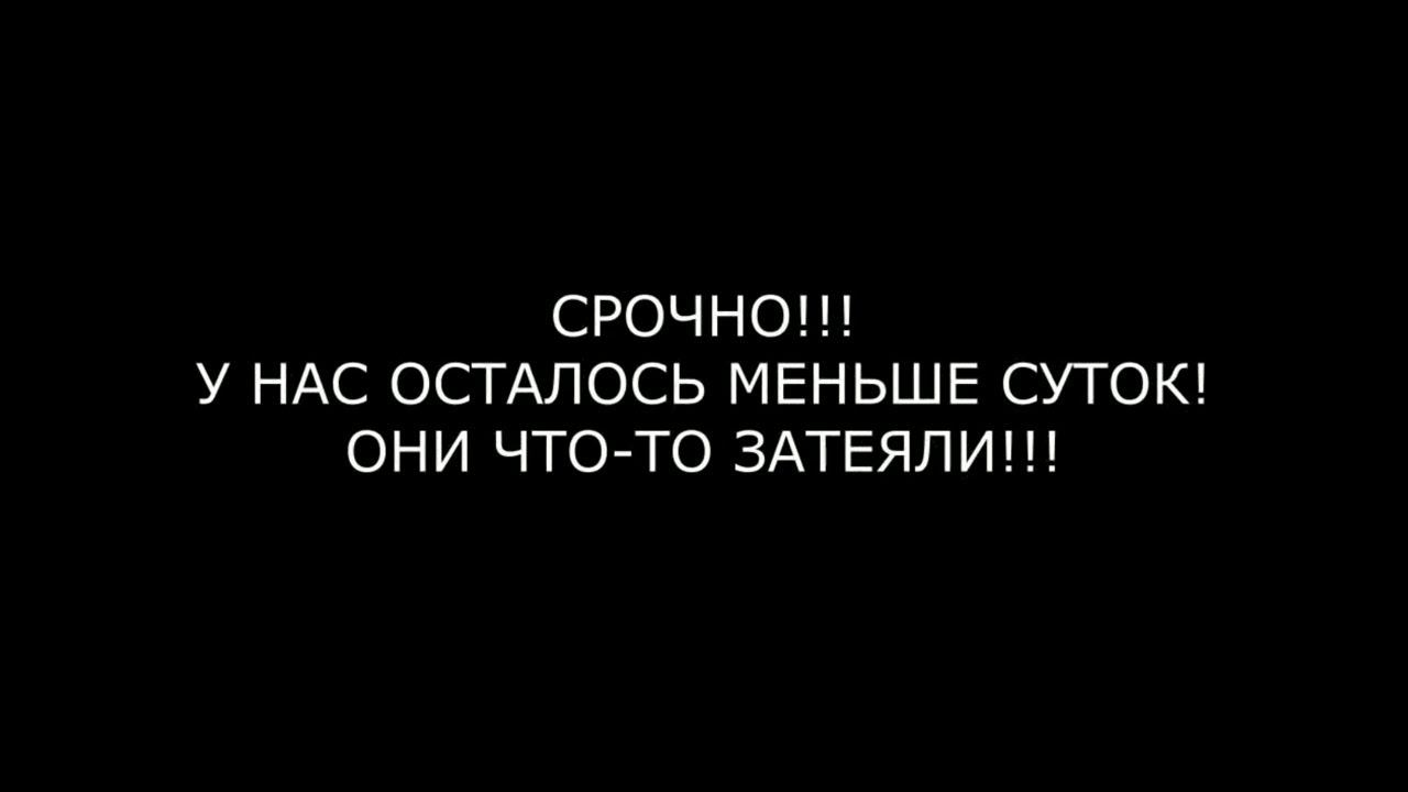 СРОЧНО! У НАС ОСТАЛОСЬ МЕНЬШЕ СУТОК! ОНИ ЧТО ТО ЗАТЕЯЛИ смотреть онлайн