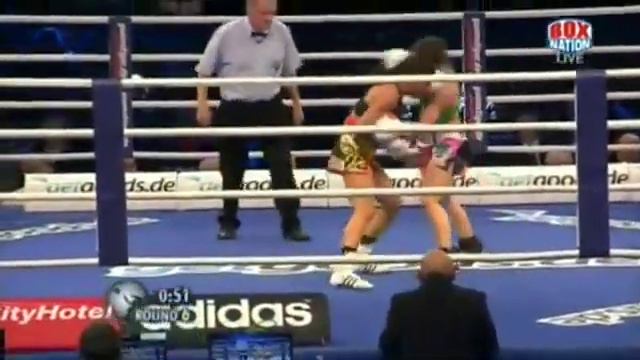Melissa McMorrow vs Nadia Raoui - Full Fight (23.03.2013) смотреть онлайн