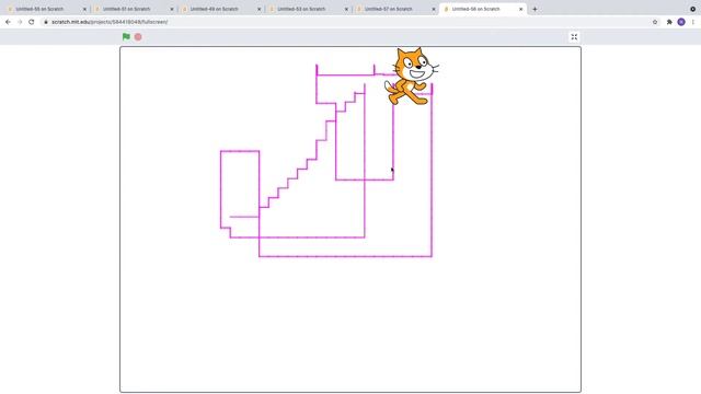 Scratch - как рисовать пером смотреть онлайн