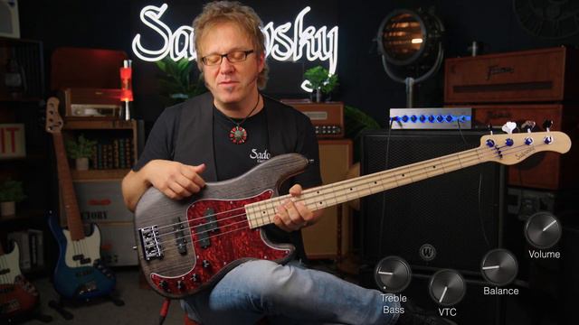 The SADOWSKY MetroLine 21-Fret Hybrid P/J Bass | 4-String | Demo w. Lars Lehmann смотреть онлайн
