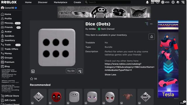 [FREE ITEM/LIMITED TIME ONLY] How to get the DOTS DICE DYNAMIC HEAD | Roblox смотреть онлайн