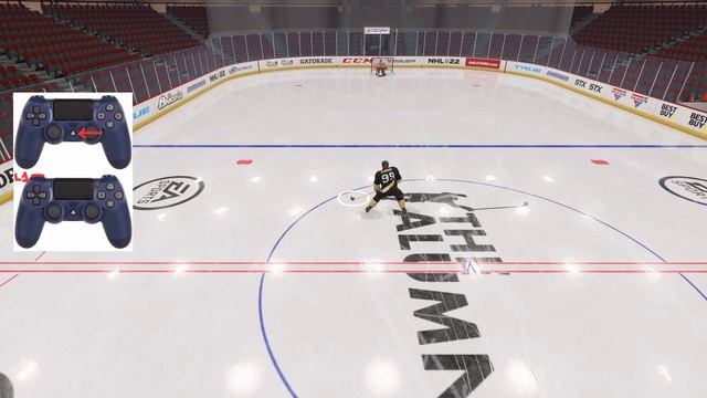 NHL 22 Как делать финт Свечникова MICHIGAN DEKE TUTORIAL #svechnikov #nhl #nhl22