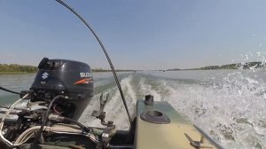 Прогулка по Дону на лодке Крым М с мотором Suzuki DF9.9BS