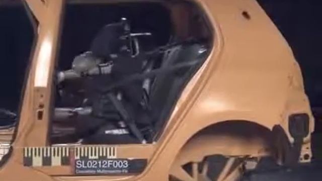 Краш тест автокресла Casualplay Multiprotector Fix (фронтальный удар)