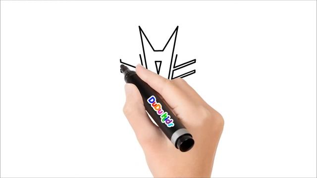 How to draw decepticons logo step by step transformers draw Рисуем эмблему десептиконов 怎样画霸天虎标志变形金 смотреть онлайн